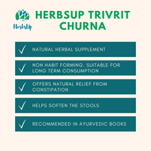 Load image into Gallery viewer, Trivrit churna is the best laxative for non habitual constipation