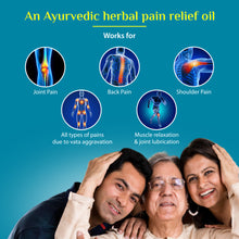 Load image into Gallery viewer, vedaari oil is works for all kinds of pains including joint pains and back pain
