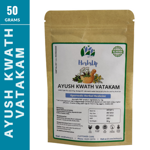 HerbsUp Ayush Kwath (50 Grams)- Herbal Tea